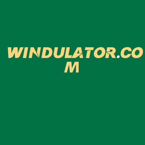 Logo da WINDULATOR